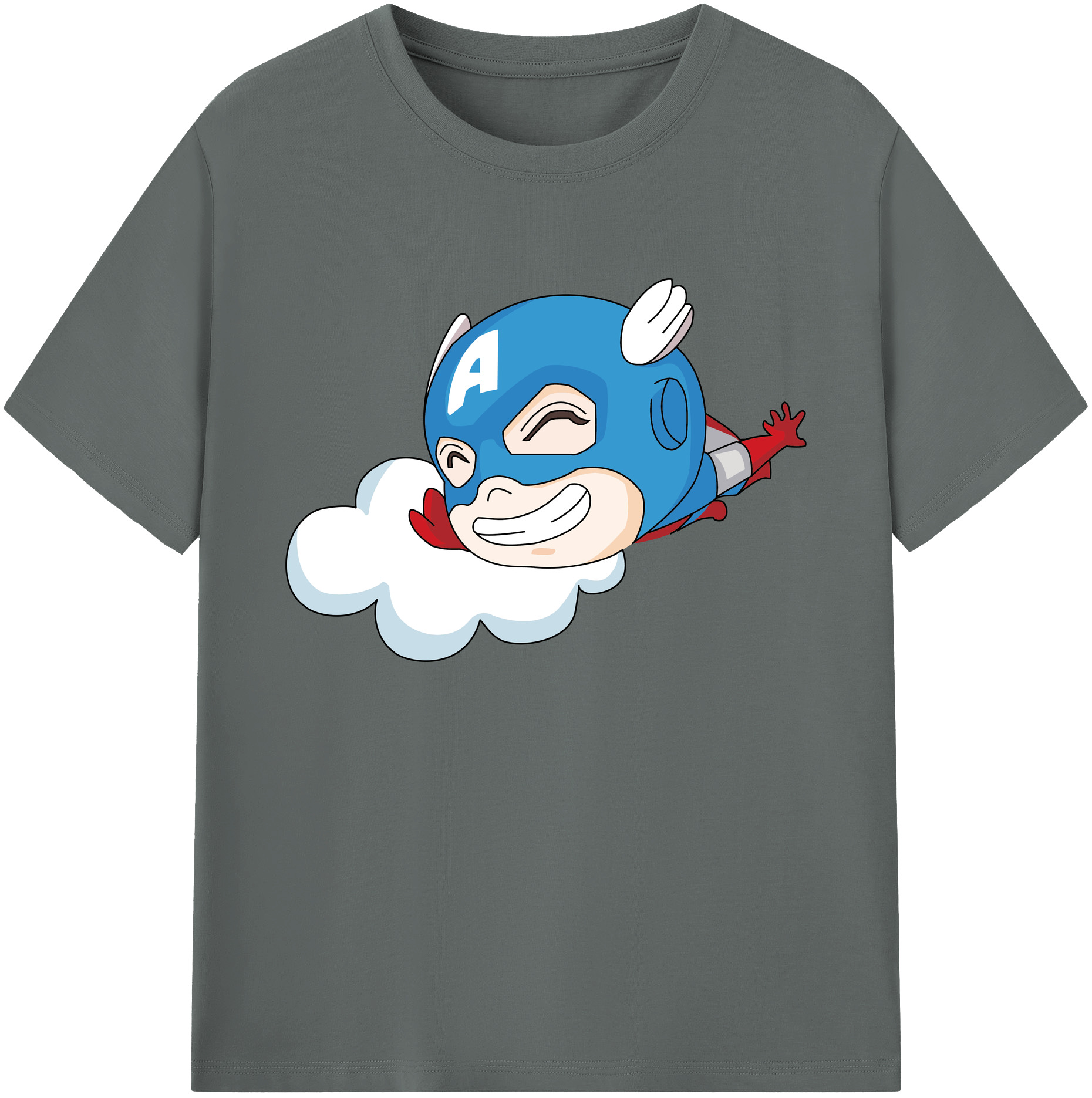 （画像用） アベンジャーズ The Avengers 綿100％ メンズ半袖Tシャツ｜肌触りやわらか＆通気性